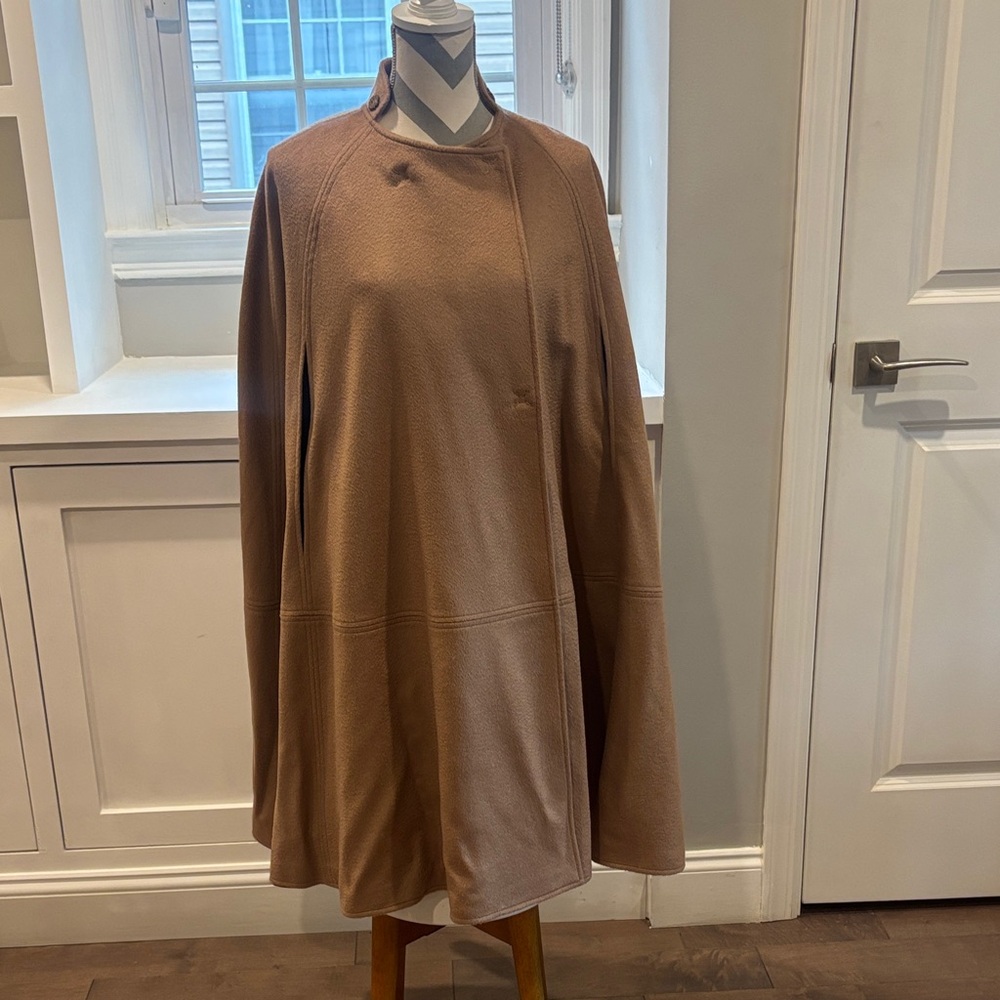 Cashmere Blend Camel Women's Cape